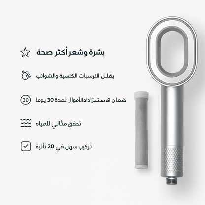 DermaLabs – Shower head for healthier hair and skin