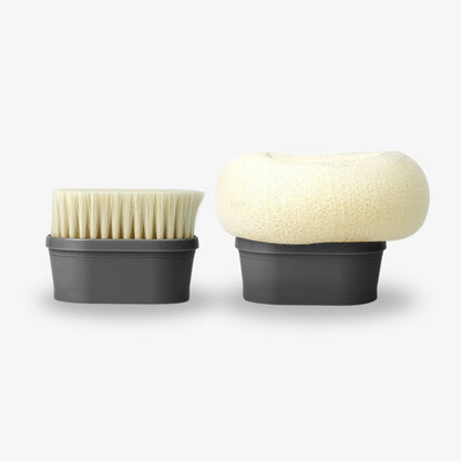 Brush and foam sponge set